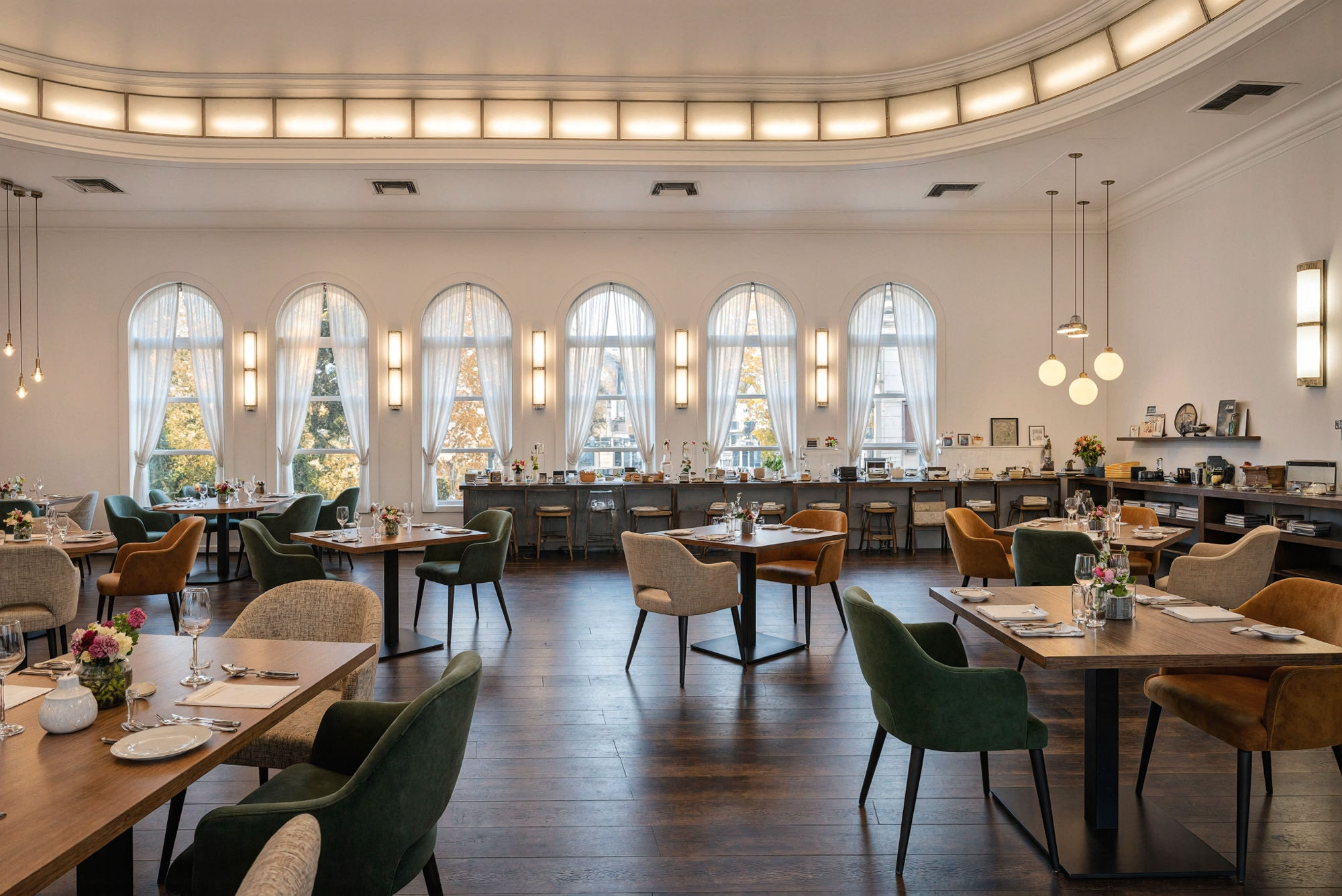 Hotelzimmer mit Gästen